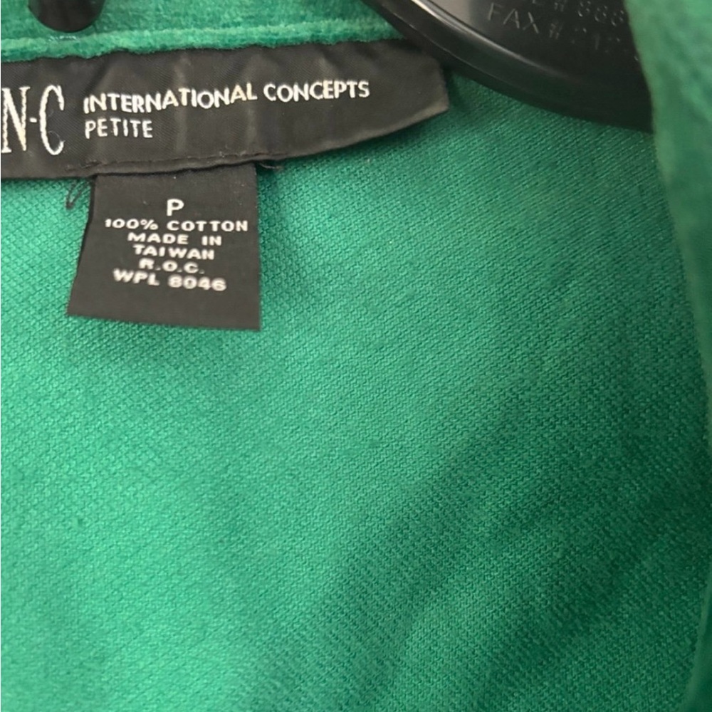 Hunter Green velvet beautiful Blazer - Picture 7 of 7